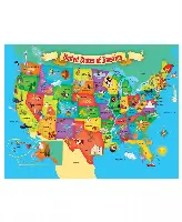 Masterpieces USA Map - 60 Piece