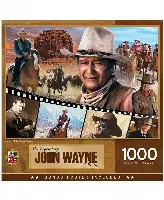 MasterPieces Puzzles John Wayne - Legend of The Silver Screen Puzzle - 1000 Piece