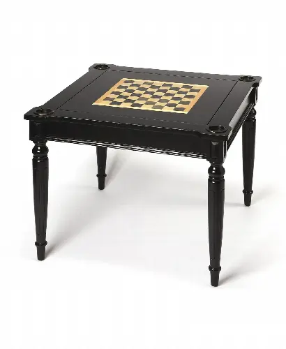 Butler Vincent Game Table - Black Licorice - Image 1