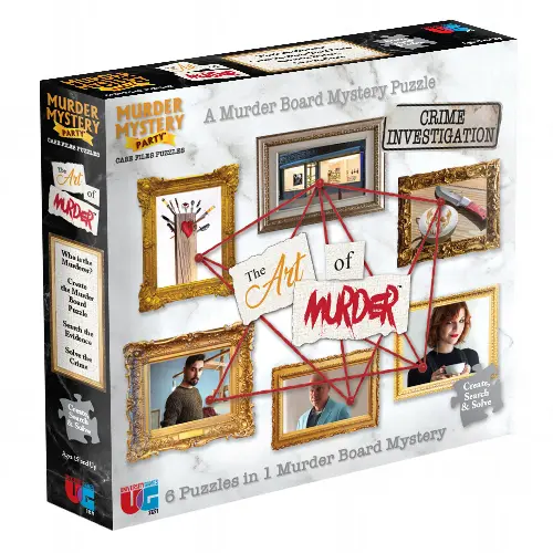 Murder Mystery Jigsaw Puzzle - Art of Murder - 1000 Piece - Image 1