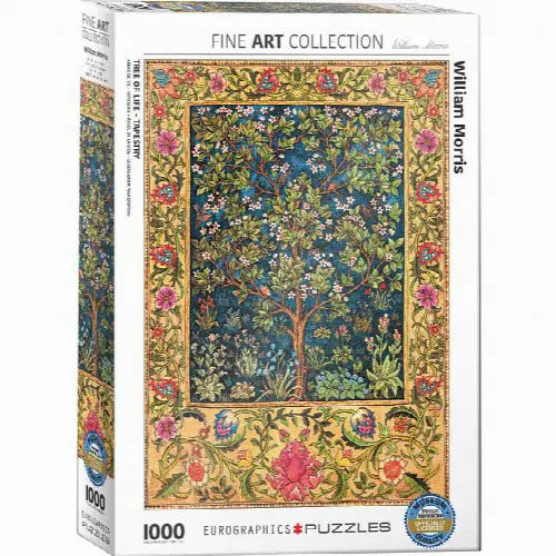 Tree Of Life Tapestry - William Morris | Jigsaw - Image 1