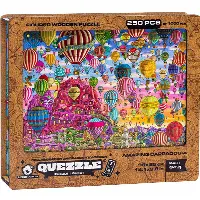 QUEZZLE Amazing Cappadocia Wooden Jigsaw Puzzle - Part 1 - 250 Piece