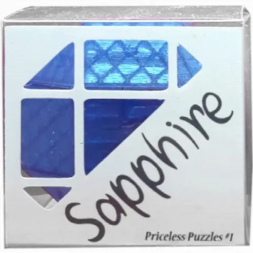 Priceless Puzzle Series #1 Puzzle - Sapphire - Image 1