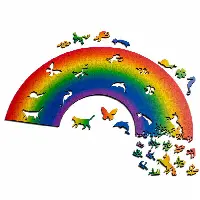 Rainbow Wooden Jigsaw Puzzle - 380 Piece