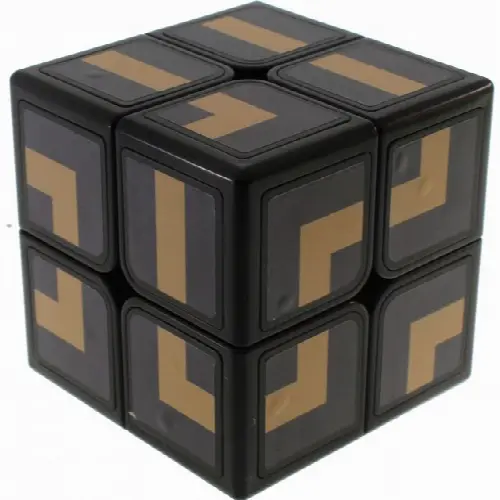 OS Cube by Ilya Osipov - Black Body & Maze Stickers - Image 1