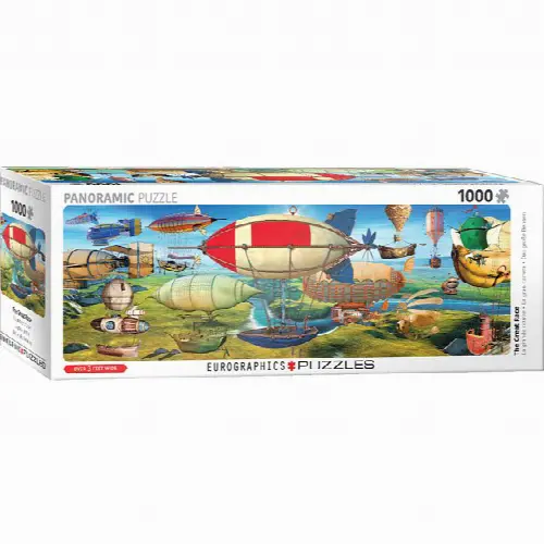 The Great Race: Panoramic Puzzle | Jigsaw - Image 1