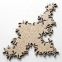 Maze Infinity Jigsaw Puzzle - 63 Piece