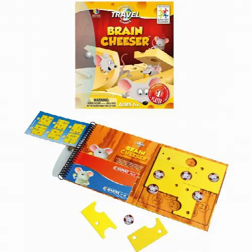 Brain Cheeser Magnetic Travel Puzzle Game - Image 1