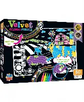 MasterPieces Puzzles 60 Piece Jigsaw Puzzle for Kids - Farm Velvet Coloring - 14"x19"
