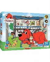MasterPieces Licensed Clifford Jigsaw Puzzle - Doghouse Kids - 24 Piece