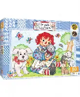 MasterPieces Puzzles 60 Piece Jigsaw Puzzle for Kids - Raggedy Ann and Andy Best Friends - 14"x19"