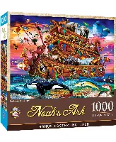 MasterPieces Inspirational Jigsaw Puzzle - Noah's Ark Ships Ahoy - 1000 Piece