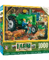MasterPieces Farm & Country Jigsaw Puzzle - The Restoration - 1000 Piece