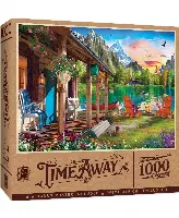MasterPieces Time Away Jigsaw Puzzle - Evening on the Lake - 1000 Piece
