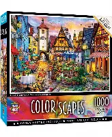 MasterPieces Colorscapes Jigsaw Puzzle - Bavarian Flower Market - 1000 Piece