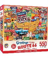 MasterPieces Greetings From Jigsaw Puzzle - Route 66 - 550 Piece