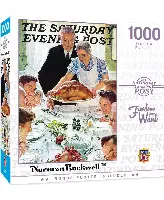 MasterPieces Saturday Evening Post Jigsaw Puzzle - Freedom from Want - 1000 Piece