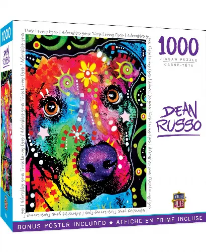 MasterPieces Dean Russo Jigsaw Puzzle - Those Loving Eyes By - 1000 Piece - Image 1