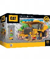 MasterPieces Puzzles Floor Puzzle - Jumbo Size 36 Piece Jigsaw Puzzle for Kids - Caterpillar Dump Truck Tractor - 3ftx2ft