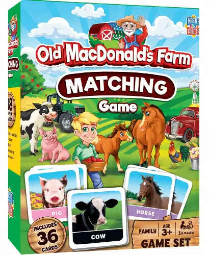 Old McDonald's Farm Matching Game - Image 1