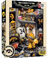 MasterPieces Iowa Hawkeyes Locker Room Jigsaw Puzzle - NCAA Sports - 500 Piece