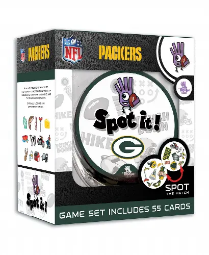 Green Bay Packers NFL Spot It Game - Image 1