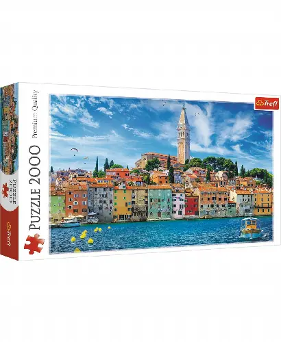 Trefl Jigsaw Puzzle - Rovinj, Croatia - 2000 Piece - Image 1