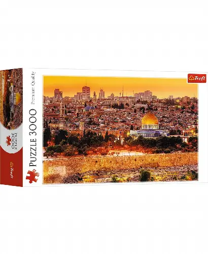 Trefl Jigsaw Puzzle - The Roofs of Jerusalem - 3000 Piece - Image 1