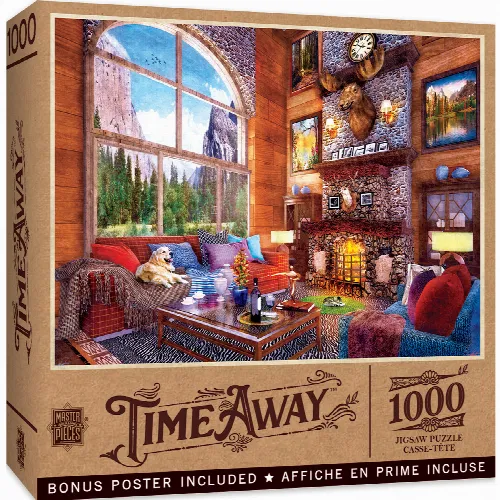 MasterPieces Time Away Jigsaw Puzzle - Luxury View - 1000 Piece - Image 1