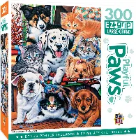 MasterPieces Playful Paws Jigsaw Puzzle - Hide and Seek - 300 Piece