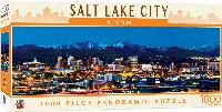 MasterPieces American Vista Panoramic Jigsaw Puzzle - Salt Lake City - 1000 Piece