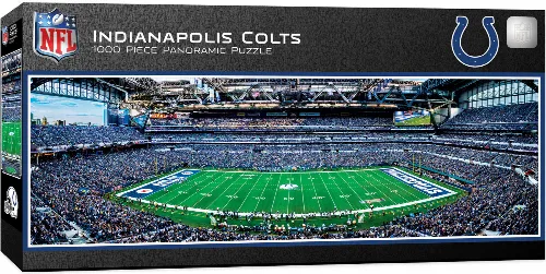 MasterPieces Stadium Panoramic Indianapolis Colts NFL Sports Jigsaw Puzzle - Center View - 1000 Piece - Image 1