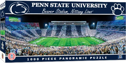 MasterPieces Stadium Panoramic Penn State Nittany Lions NCAA Sports Jigsaw Puzzle - Center View - 1000 Piece - Image 1