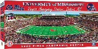 MasterPieces Stadium Panoramic Ole Miss Rebels Jigsaw Puzzle - Center View - 1000 Piece