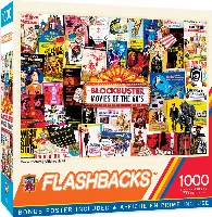 MasterPieces Flashbacks Jigsaw Puzzle - Movie Posters - 1000 Piece