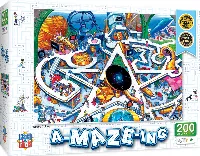 MasterPieces A-Maze-ing Jigsaw Puzzle - Space Colony - 200 Piece