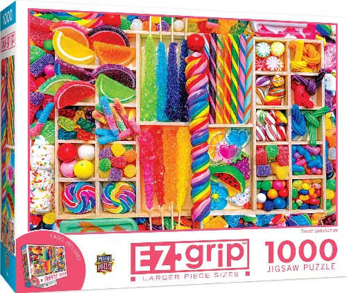 MasterPieces EZ Grip Jigsaw Puzzle - Sweet Satisfaction - 1000 Piece - Image 1