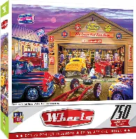 MasterPieces Wheels Jigsaw Puzzle - Old Timer's Hot Rods - 750 Piece