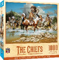 MasterPieces Tribal Spirit Jigsaw Puzzle - The Chiefs - 1000 Piece