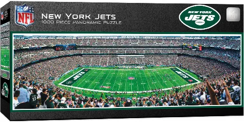 MasterPieces Stadium Panoramic New York Jets NFL Sports Jigsaw Puzzle - Center View - 1000 Piece - Image 1