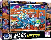 MasterPieces Licensed NASA Jigsaw Puzzle - Mars Mission Kids - 100 Piece