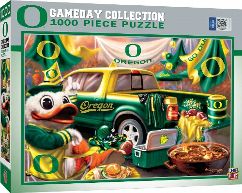 MasterPieces Gameday Collection Oregon Ducks Gameday Jigsaw Puzzle - NCAA Sports - 1000 Piece - Image 1