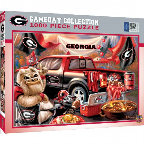 MasterPieces Gameday Collection Georgia Bulldogs Gameday Jigsaw Puzzle - NCAA Sports - 1000 Piece - Image 1