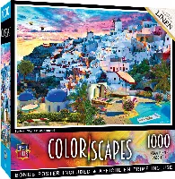 MasterPieces Colorscapes Jigsaw Puzzle - Santorini Sky - 1000 Piece
