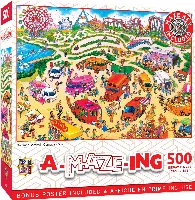 MasterPieces A-Maze-ing Jigsaw Puzzle - Summer Carnival - 500 Piece