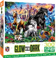 MasterPieces Glow in the Dark Jigsaw Puzzle - The Young Princess - 300 Piece