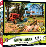 MasterPieces Hidden Images Glow in the Dark Jigsaw Puzzle - Welcome Home - 500 Piece