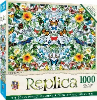 MasterPieces Seek & Find Replica Jigsaw Puzzle - Butterflies - 1000 Piece