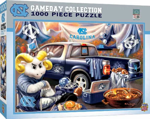 MasterPieces Gameday Collection UNC Tar Heels Gameday Jigsaw Puzzle - NCAA Sports - 1000 Piece - Image 1