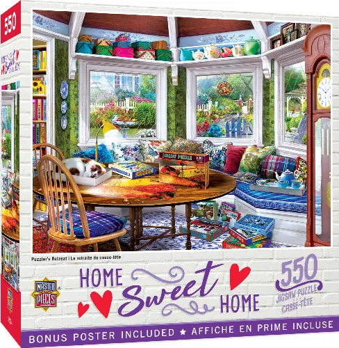 MasterPieces Home Sweet Home 550 Piece Puzzles Home Sweet Home Jigsaw Puzzle - r's Retreat - 550 Piece - Image 1